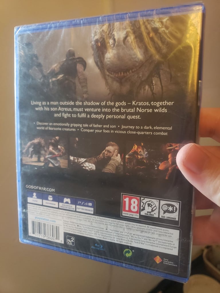 GOD OF WAR (2018) NEW AND SEALED