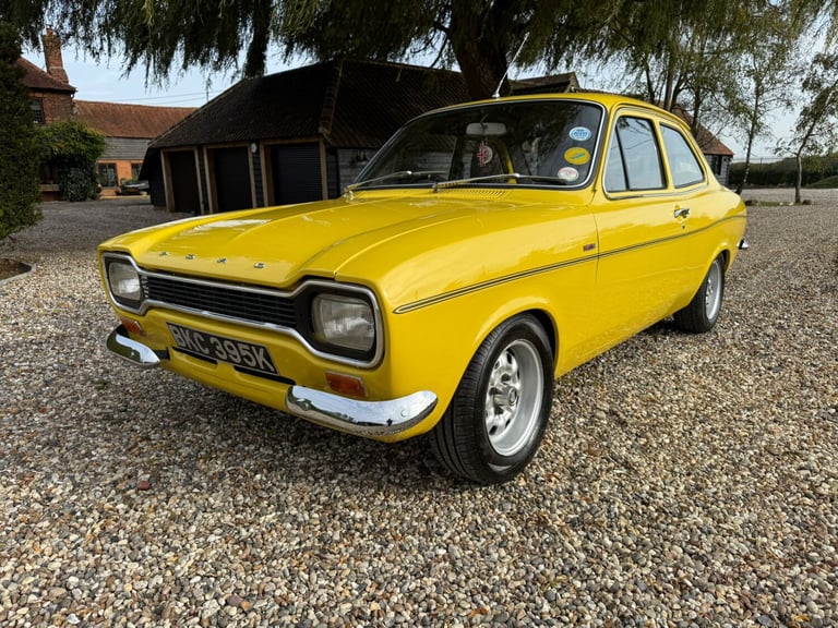 1971 Ford ESCORT 1300 GT MK1 2 door . UK Car with Excellent History .  Saloon Petrol Manual