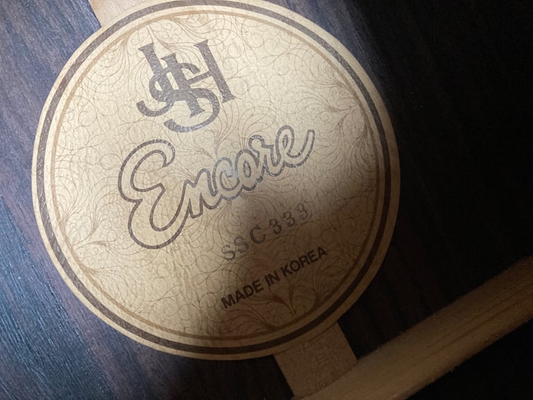 Encore JHS SSC 333 Classical Guitar 1990s Korea VGC * Please Read