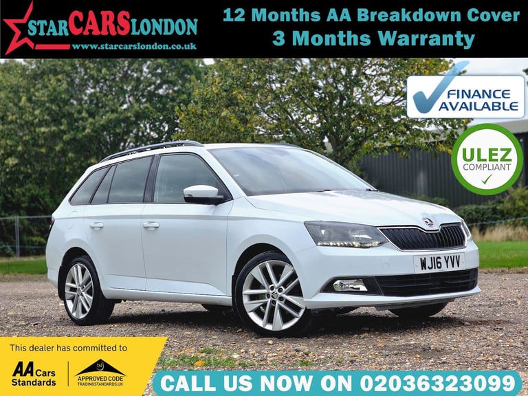 2016 Skoda Fabia 1.2 TSI SE L DSG Euro 6 (s/s) 5dr ESTATE Petrol Automatic