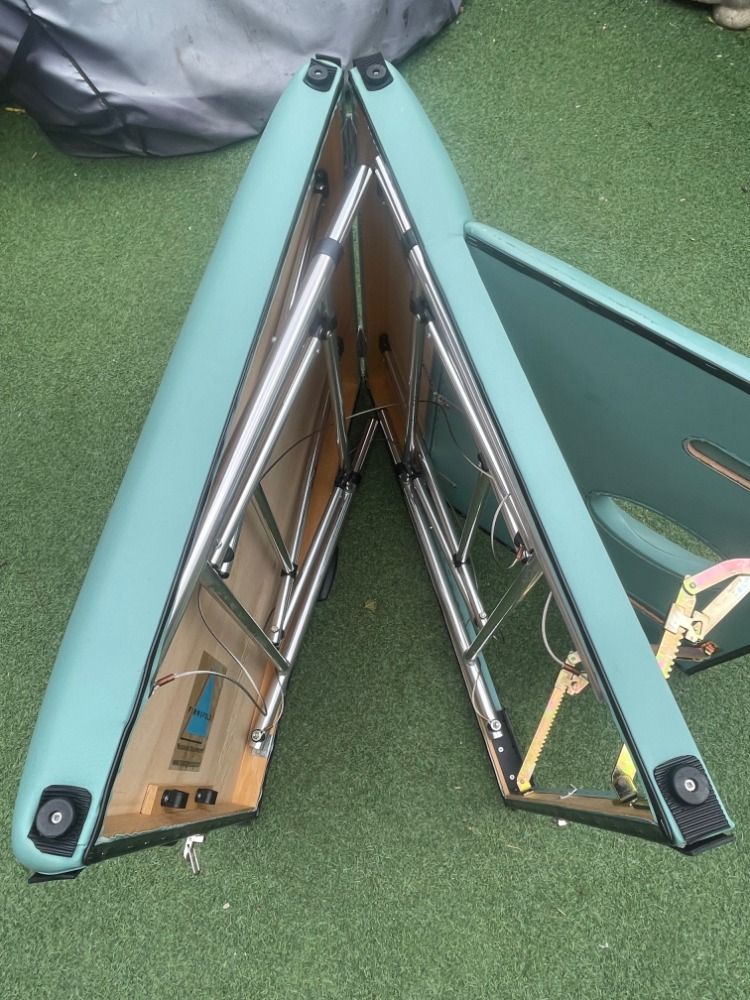 Large Portable Adjustable Massage Bed with Cushion Cover