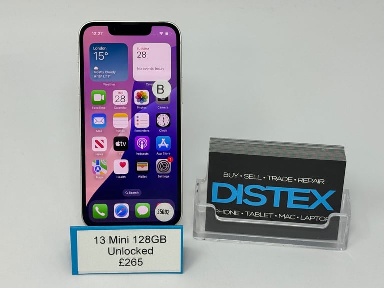 image for Apple iPhone 13 mini 128GB Unlocked Starlight | WARRANTY