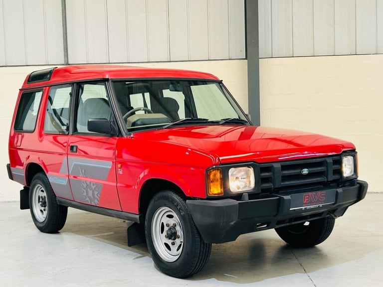 image for LAND ROVER DISCOVERY 2.5L DIESEL 1994 RED AUTOMATIC 3 DOOR 200 TDI