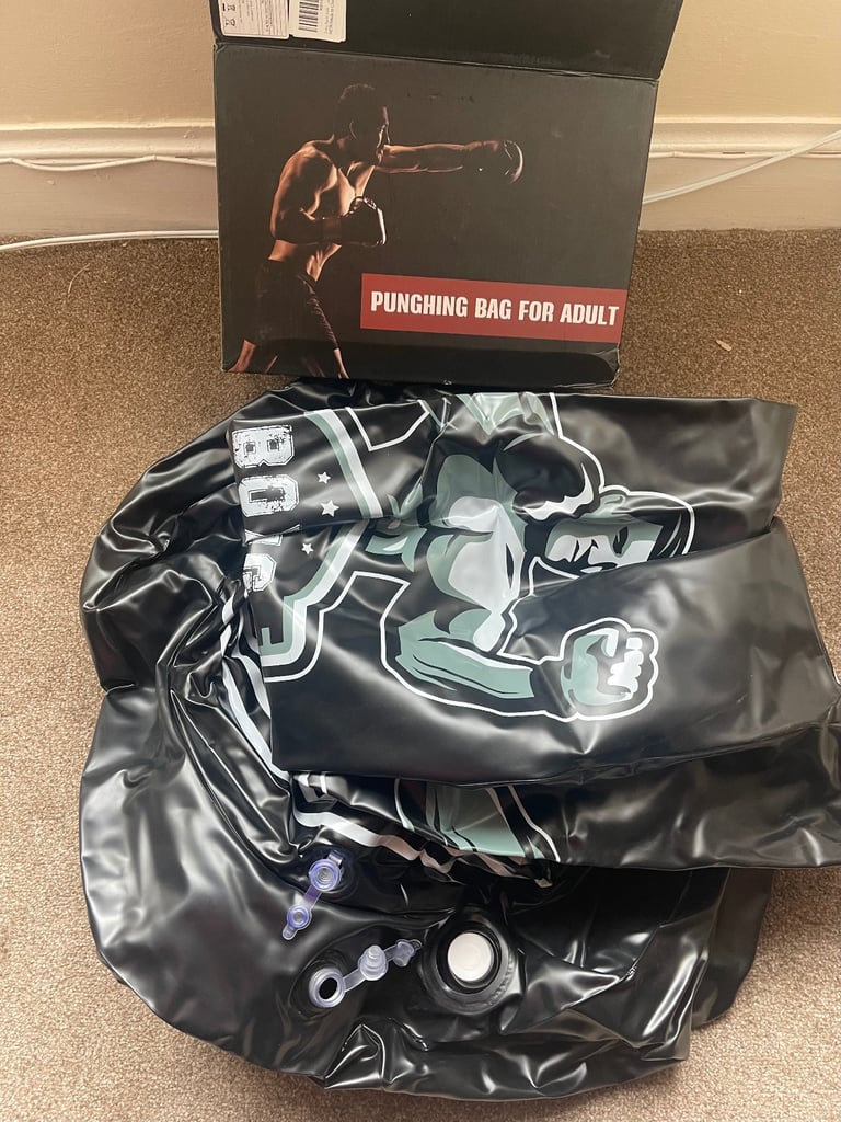 Punching Bag for Adults, 180cm Free Standing Boxing Bag Inflatable Heavy Punch Bag