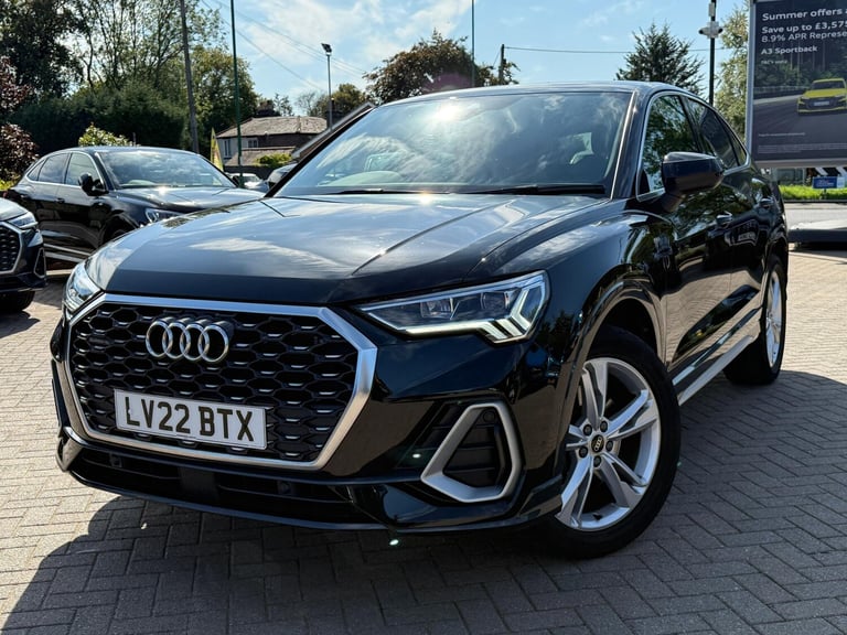 2022 Audi Q3 2.0 TFSI 45 S line Sportback 5dr Petrol S Tronic quattro Euro 6 (s/s) (245  ESTATE P...