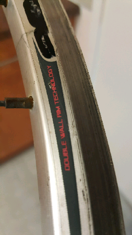 700c Accedo hybrid bike FRONT wheel 