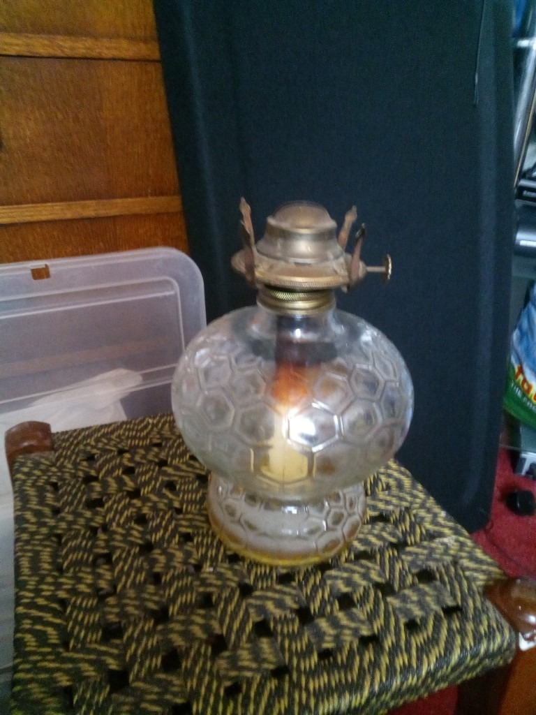 PARAFIN LAMPS SOME WITH DOMES SOME WITHOUT £2.50 EACH £22 FOR ALL