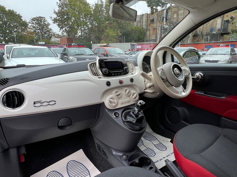 2017 Fiat 500 1.2 ECO Pop Star Hatchback 3dr Petrol Manual Euro 6 (s/s) (69 bhp)