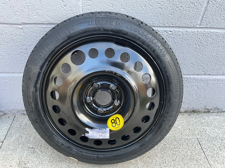 new continental Vauxhall mokka, mokka X 2012-2020 16” spare wheel