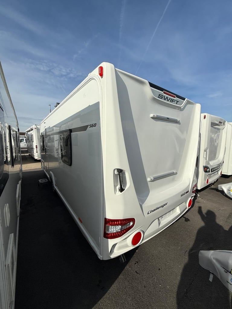 Swift Challenger 560 Rear Island Bed Middle Bathroom 