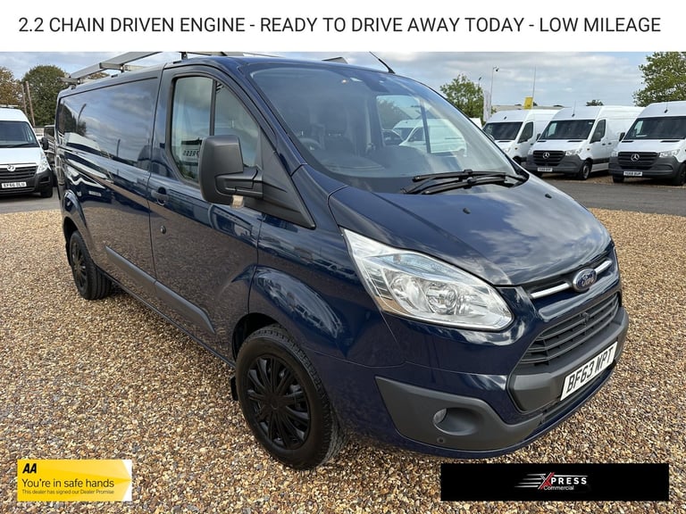 2013 Ford Transit Custom 2.2 TDCi 330 Trend Panel Van 5dr Diesel Manual L2 H1 (197 g/km, 123 bhp)...