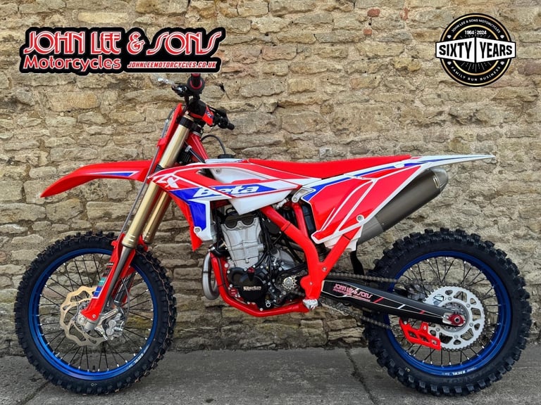 Beta RX450 4T Motocross Bike, New 2026 Model, In Stock & Ready To Ride 