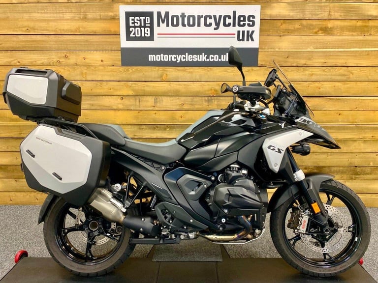 2024 BMW R1300GS TE TripleBlack, Only 5,999 Miles, Panniers, Top Box, Immaculate