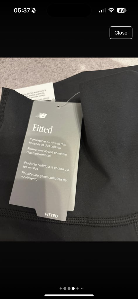 BNWT uk XS / teen black shorts 