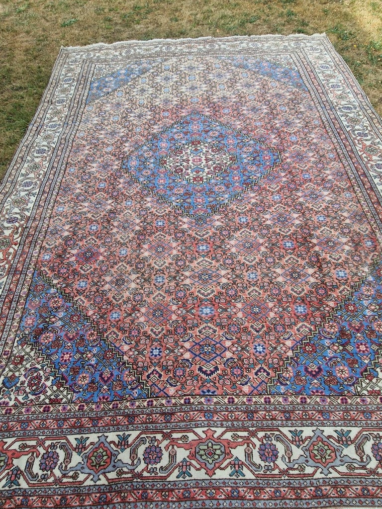large handmade wool rug  
