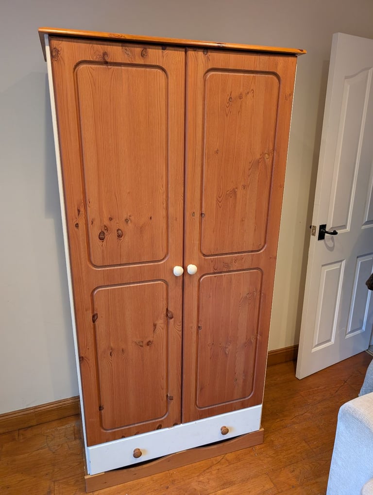 Solid Pine Wardrobe