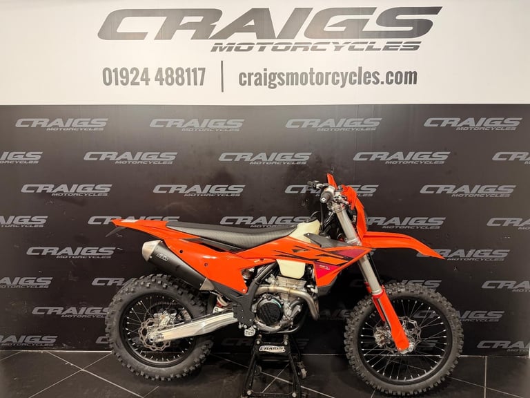 KTM 250 EXC F 2026 NEW ENDURO BIKE AT CRAIGS MOTORCYCLES