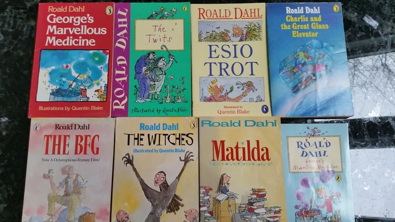 image for 8 Classic Roald Dahl Books