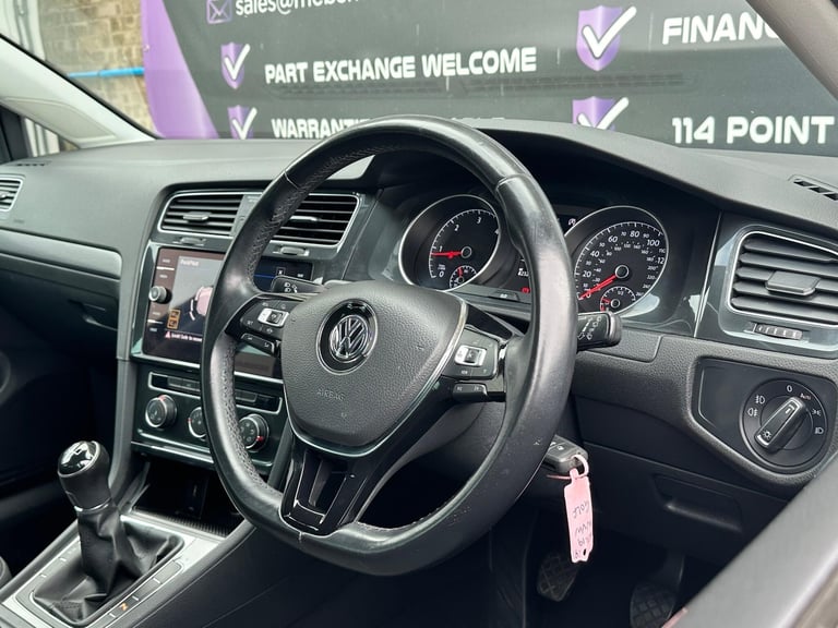 2019 Volkswagen Golf 1.6 TDI Match Euro 6 (s/s) 5dr HATCHBACK Diesel Manual