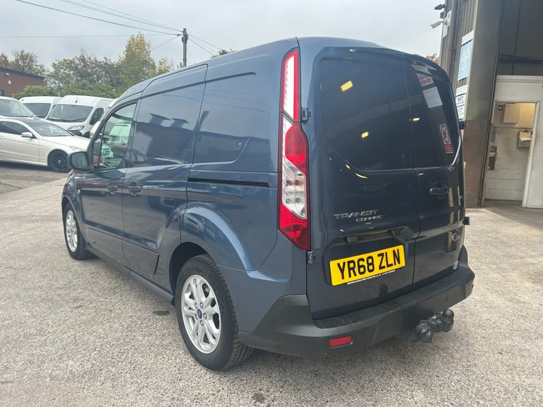 2018 68 Ford Transit Connect Limited 1.5 EcoBlue 120ps L1 SWB Blue 99,500 miles