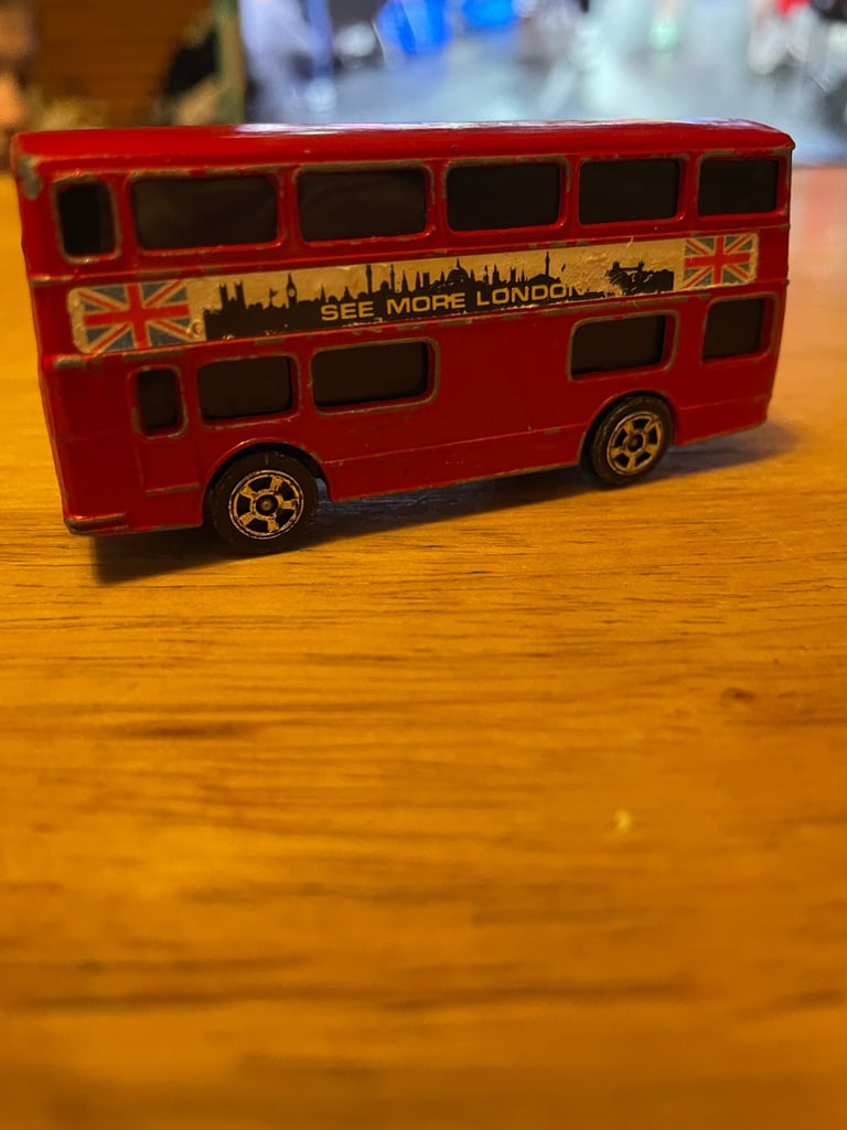 Vintage corgi juniors  “ see more london” bus 