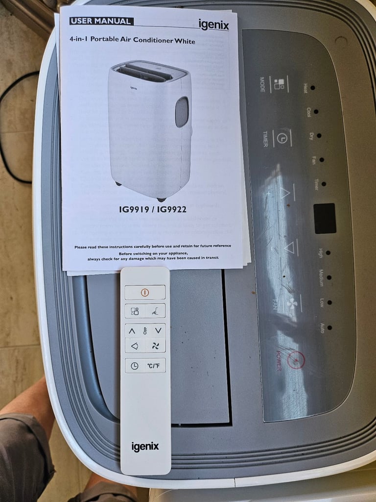 Igenix 4 in 1 portable air con unit