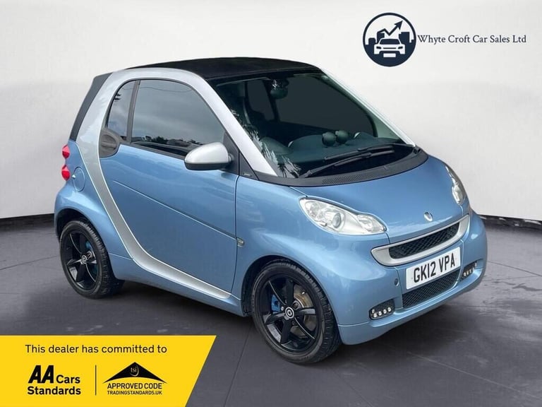 2012 smart fortwo 1.0 MHD Passion SoftTouch Euro 5 (s/s) 2dr Coupe Petrol Automatic