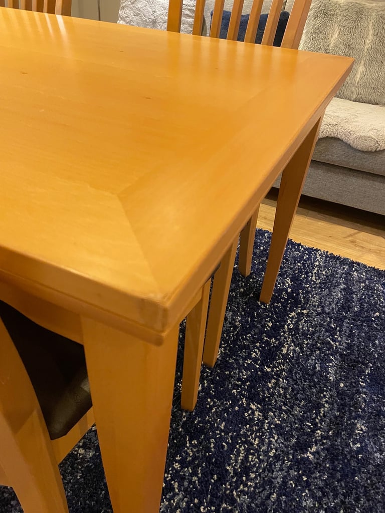 Skovby table and chairs 