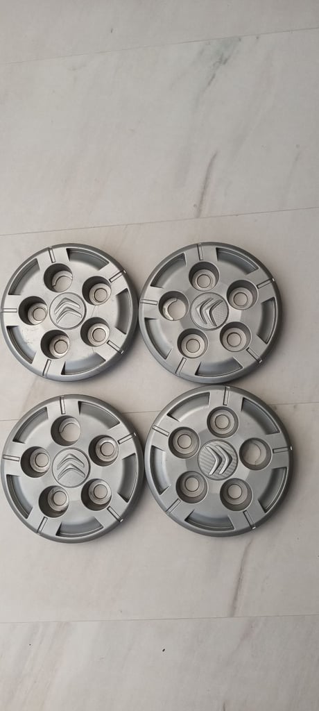 image for 4 citroen relay van center caps 