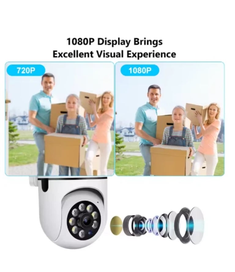 5G 1080P IP Camera Wireless WIFI Outdoor CCTV HD PTZ Smart Home Security IR Cam