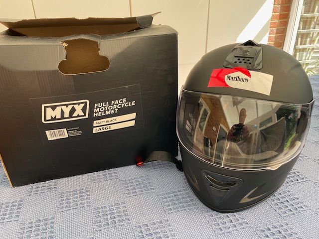 image for MYX full face motorcycle helmet
