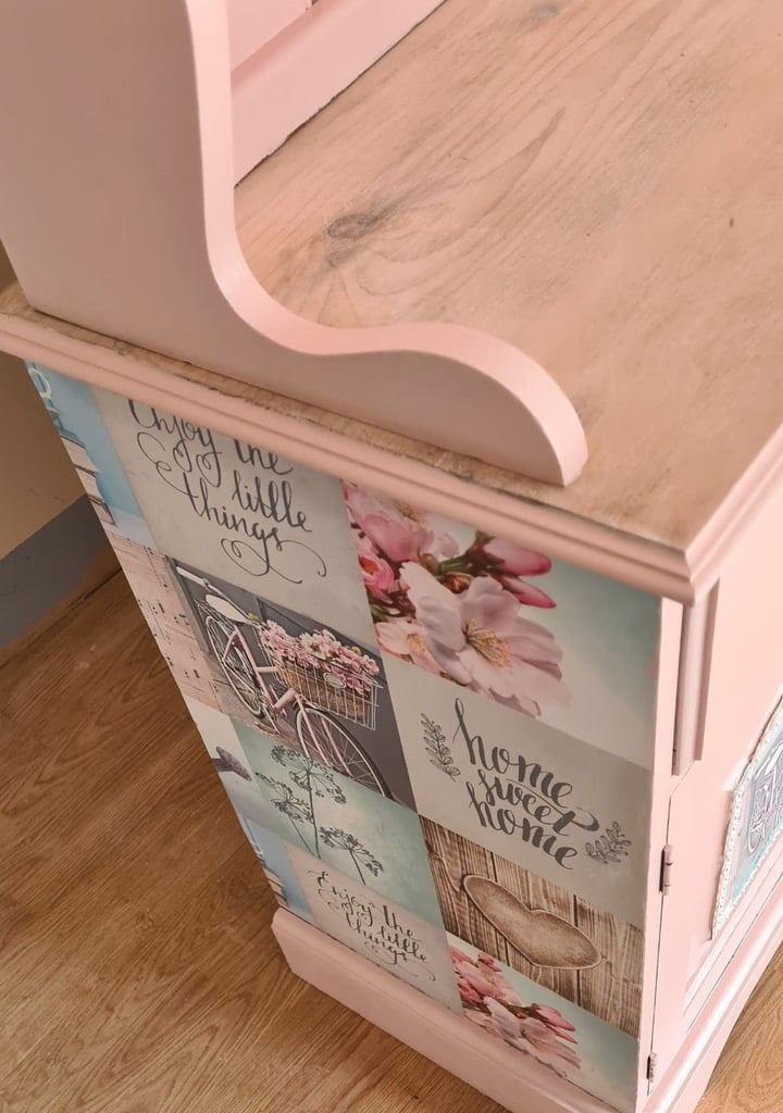 Pitch pine kitchen dresser 