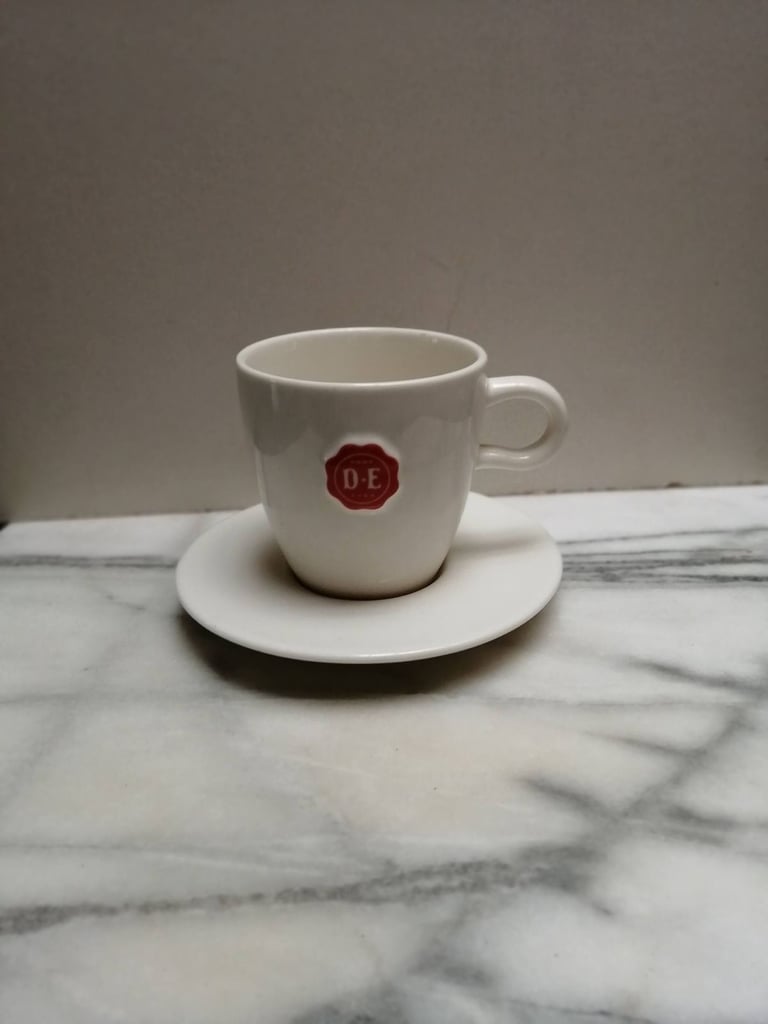 Large cup and saucer dower eggberts china as new