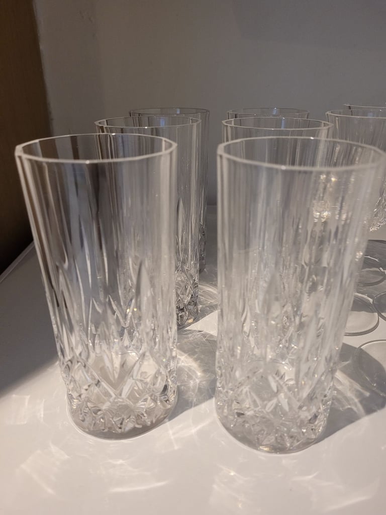 Cut Lead Crystal Glasses