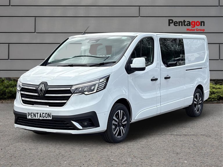  Renault Trafic 2.0 Dci Blue Ll30 Extra Sport Crew Van Double Cab 6dr Diesel