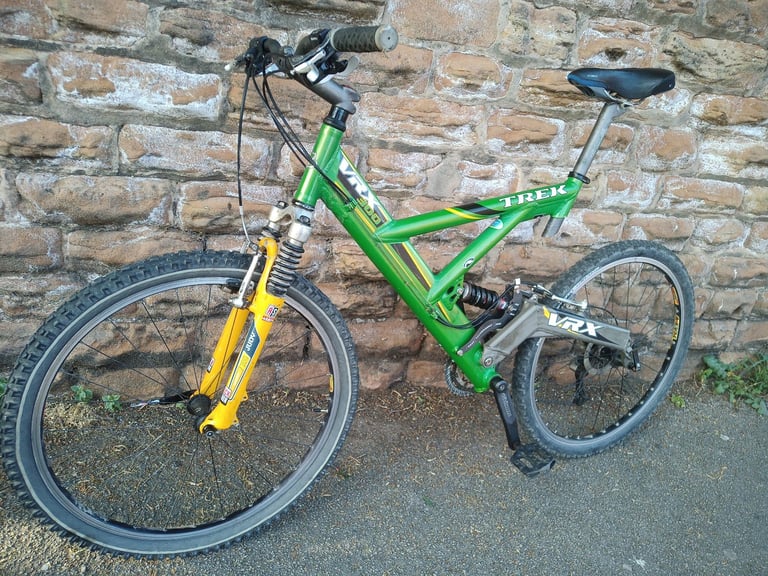 Trek VRX300 26er Large Vintage Retro Mountain Bike Full Suspension Light Weight XT