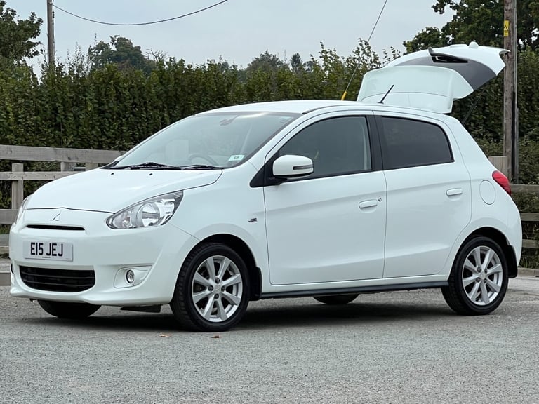 2015 Mitsubishi Mirage 1.2 Attivo 5dr CVT automatic Super Low Miles HATCHBACK Petrol Automatic