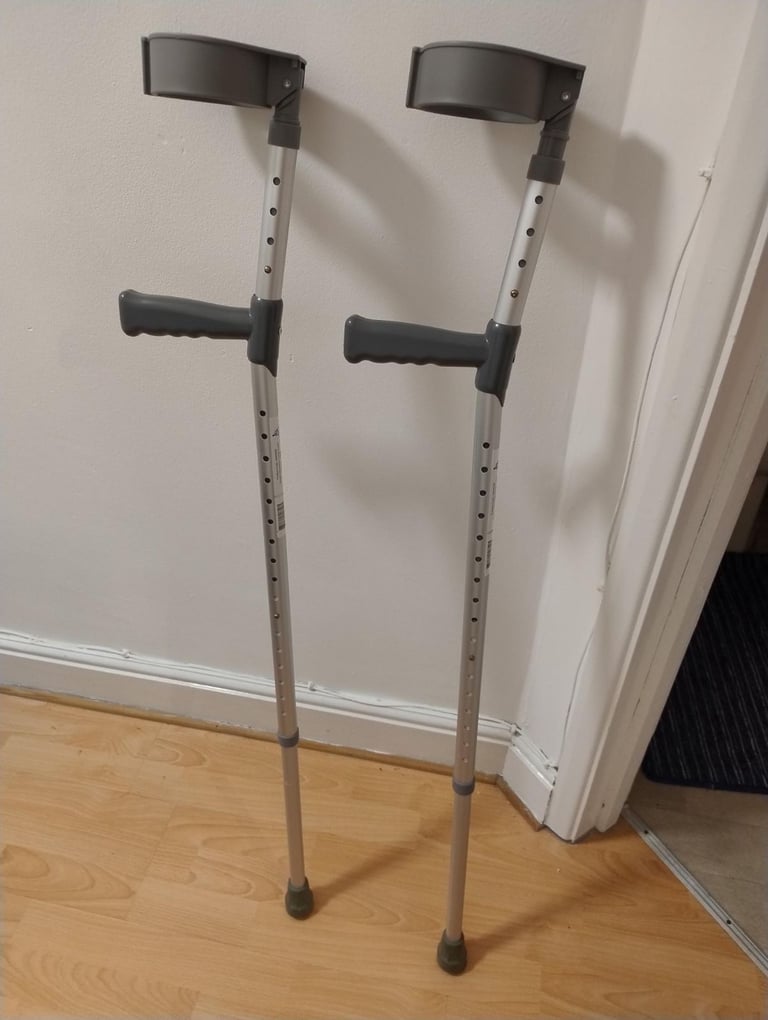 image for Double Adjustable Combi Crutches