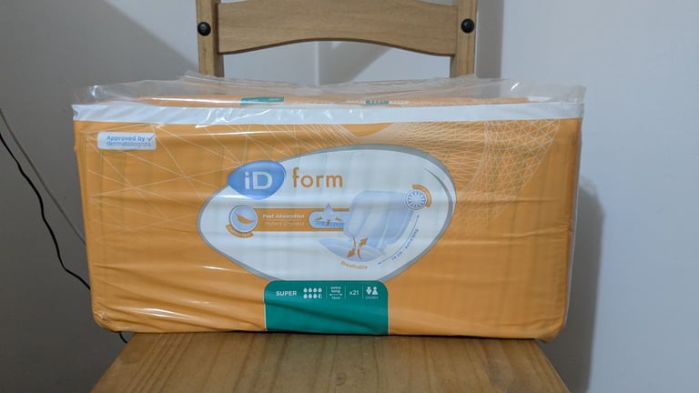 image for ID Super Incontinence Pads *24 packets available*