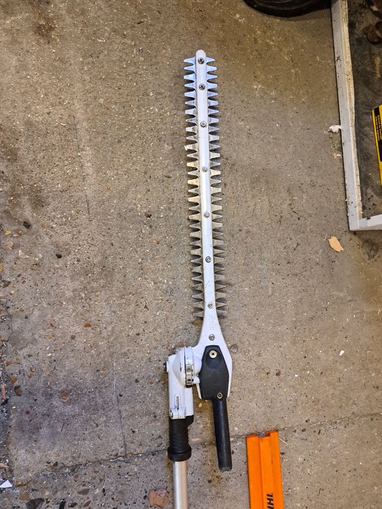 A stihl KM111R hedge cutter 