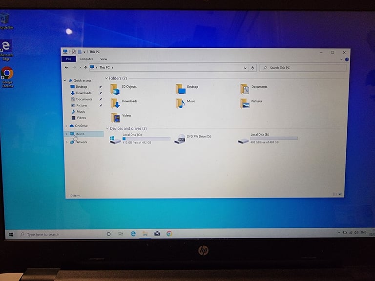 Laptop hp 17 inch screen 