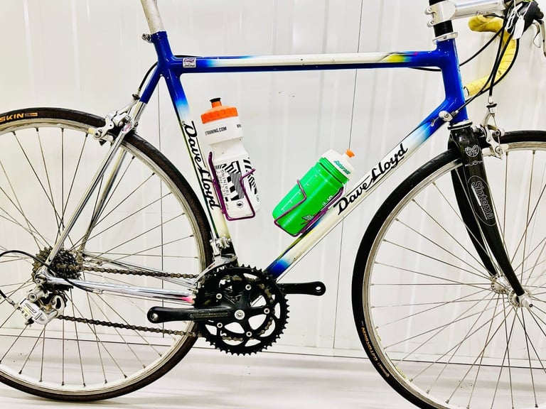 DAVE LYOD Size/M Carbon Forks Super LW Frame 18 Speed Road Bike  🚲