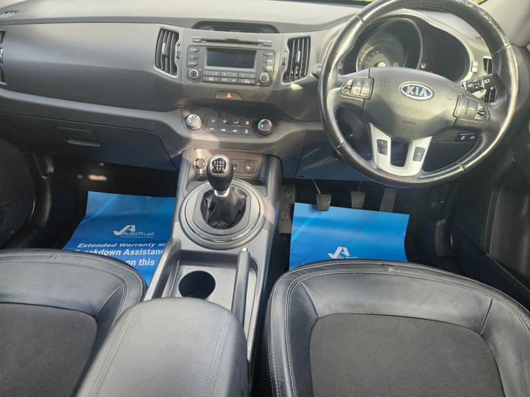 2012 Kia Sportage 1.7 CRDi ISG 2 5dr ESTATE Diesel Manual