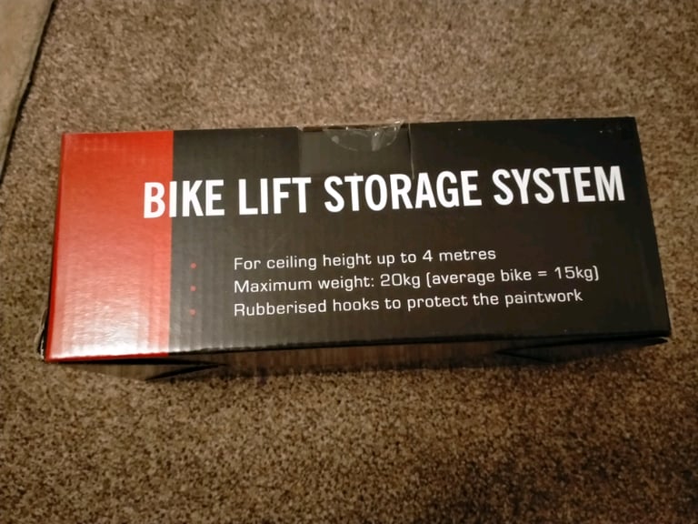 image for Bike lift Storage Pulley system 