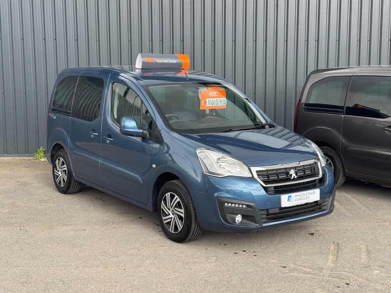 image for PEUGEOT PARTNER Horizon 1.6 Petrol WAV (Wheelchair Accessible Vehicle) 2016