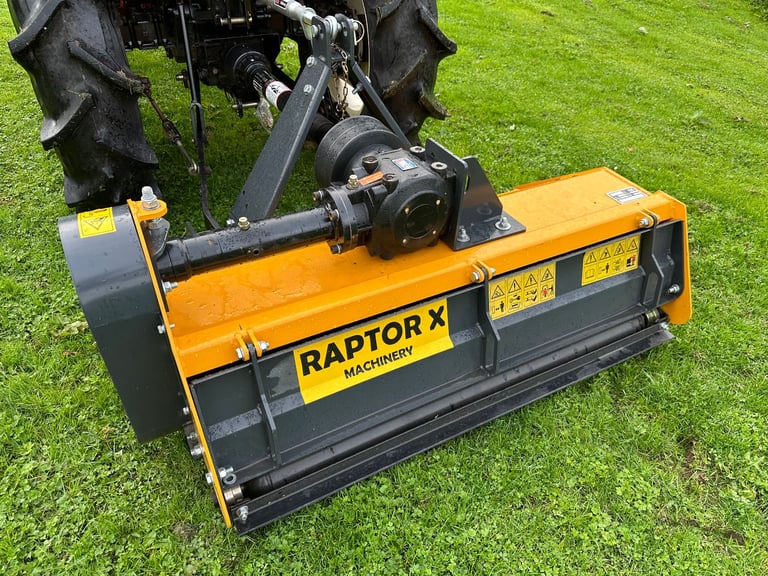 YANMAR FX20 2WD Compact Tractor & New 4ft Flail Mower *** WATCH VIDEO *** 20 HP * * 426 hours