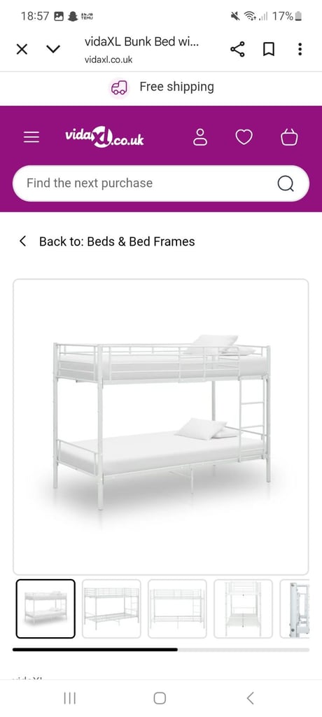 image for Bunk bed mattresses 