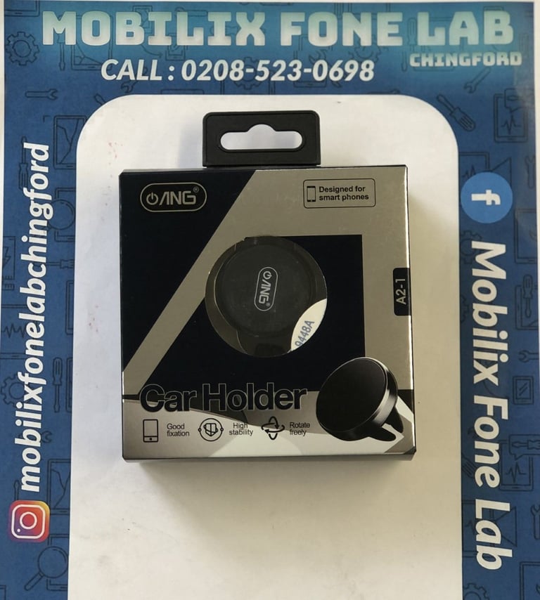 ANG Strong Car Magnet Phone Holders for Dashboard, Windscreen and Airvent Available