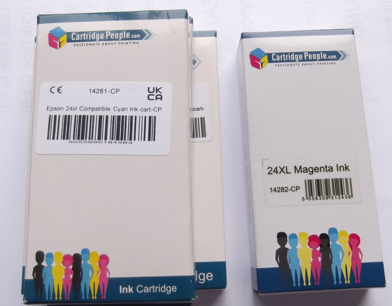 11 Unopened Epson Compatible Ink Cartridges 
