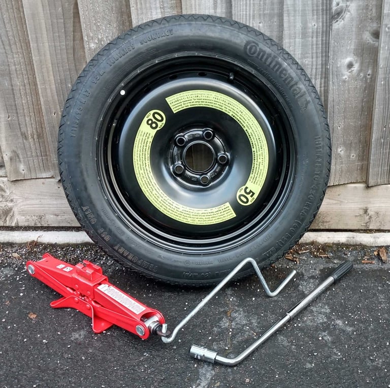 Mini Countryman Space Saver Spare Wheel 115/95 R17 (2017-24 model). Genuine Mini/BMW parts 